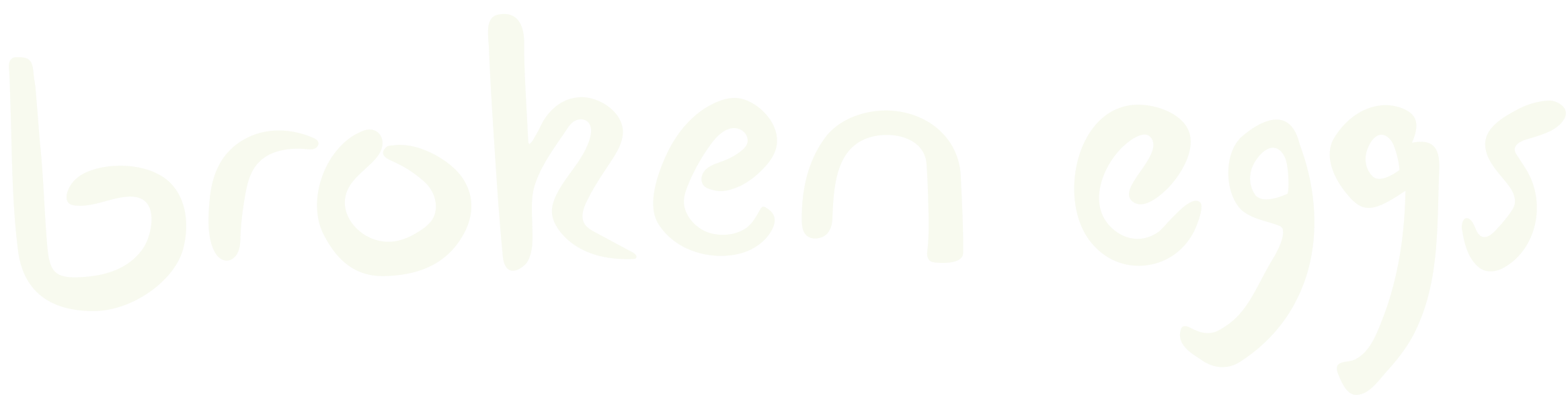 broken eggs logo