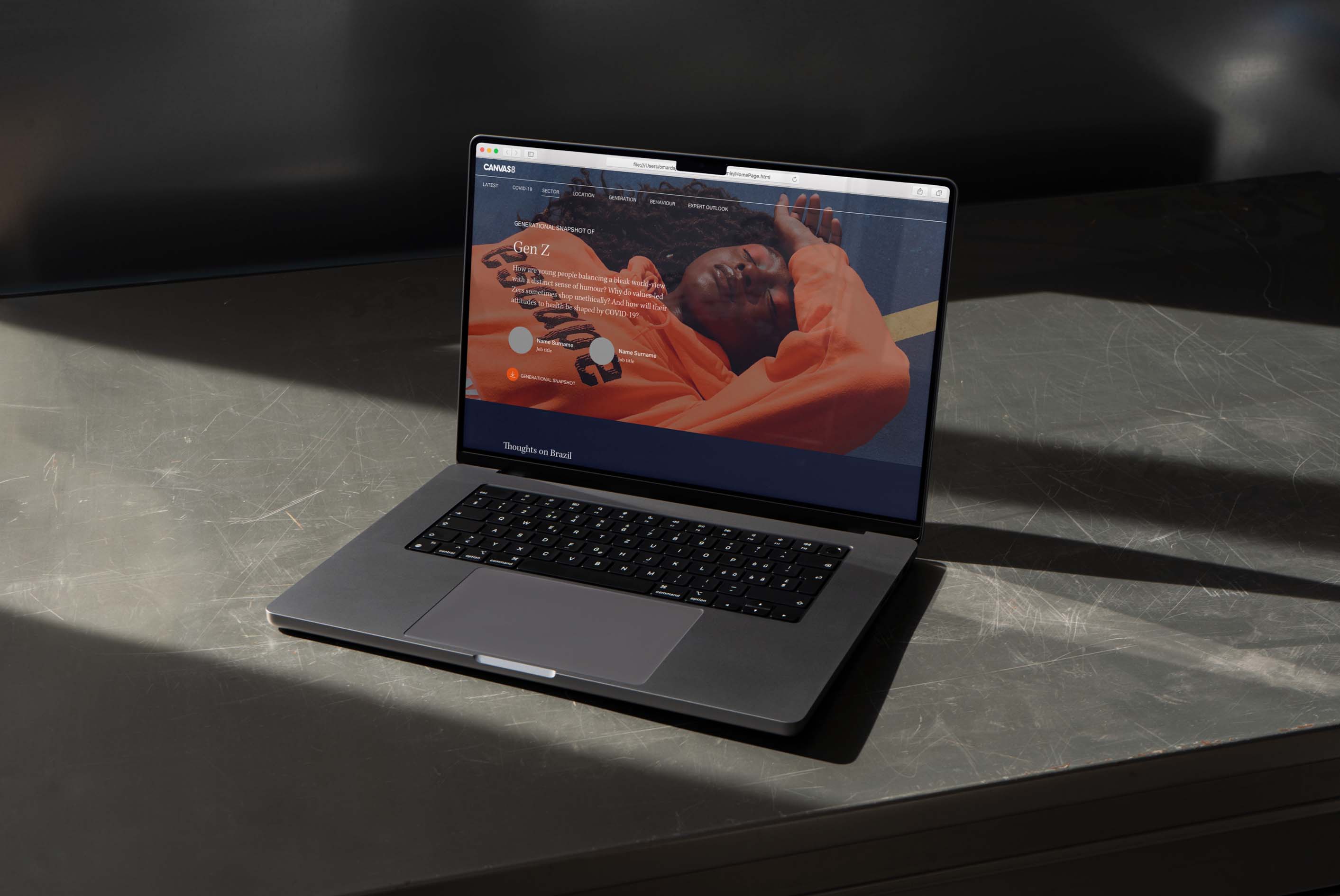 user interface design screen mockup