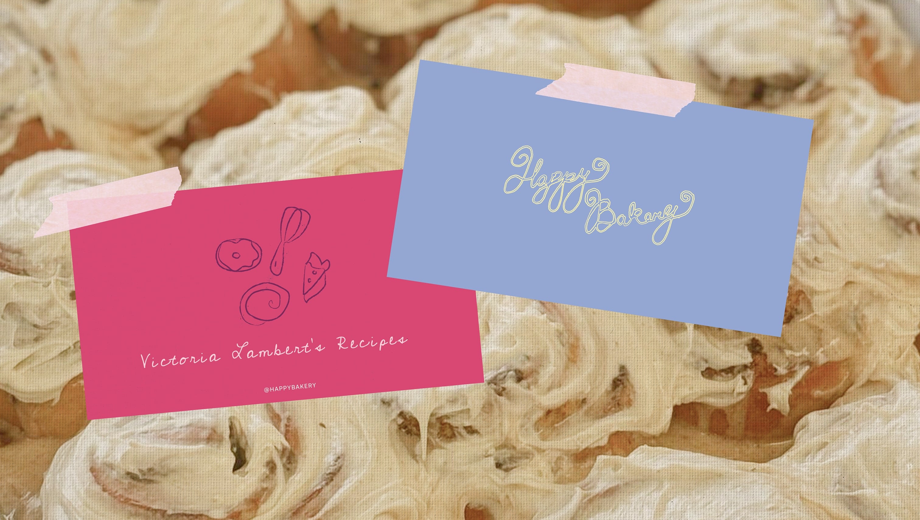 Happy Bakery Business Cards