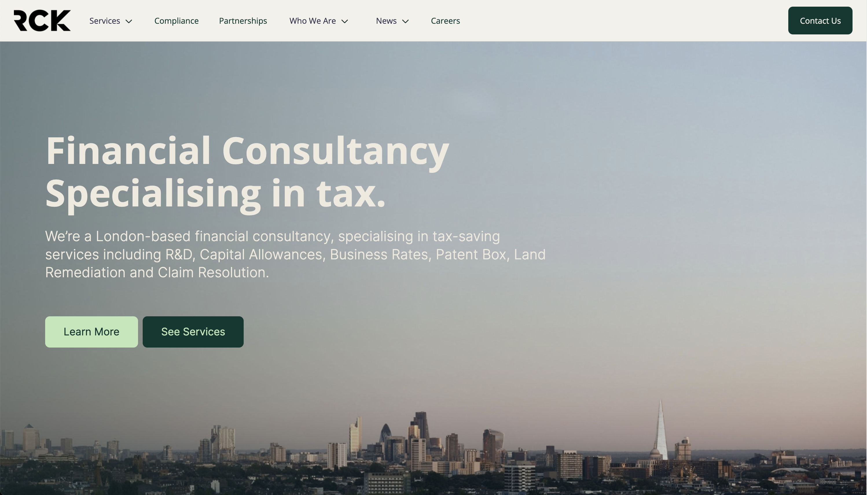 thumbnail of website