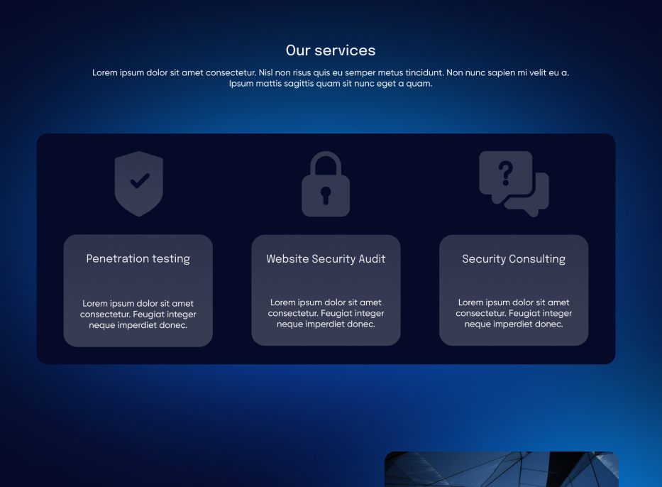 security audit website design