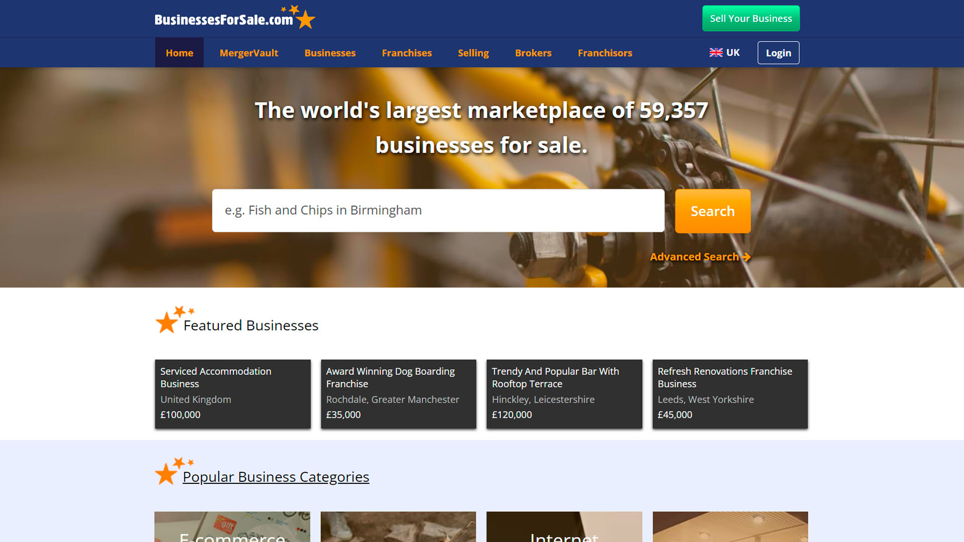 thumbnail of website